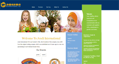 Desktop Screenshot of joudiinternational.com